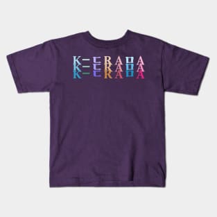 K-ㄷR AㅁA  K-Drama Written Using Korean Alphabet Letters Kids T-Shirt